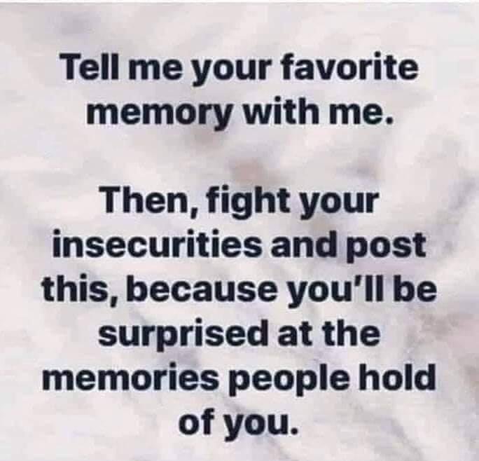 Just looking for some positive messages in my life for the moment:)