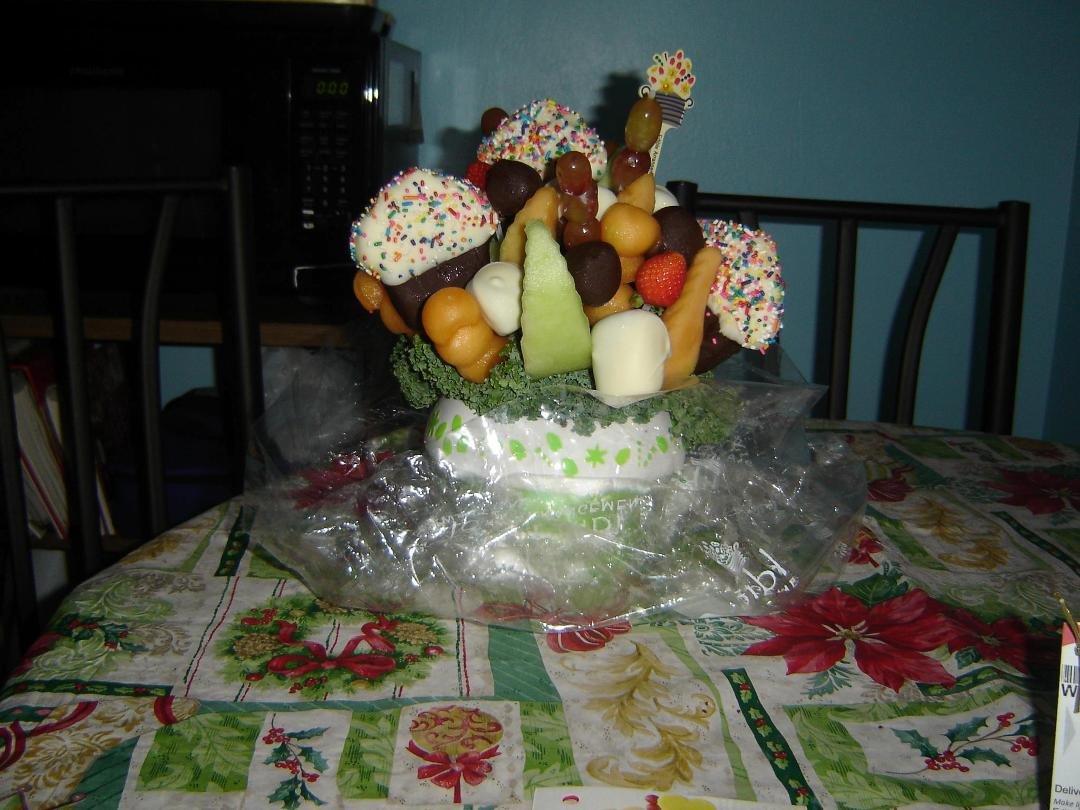 A birthday gift, yummy, yummy. Thanks Cynthia Evers Rough Surface