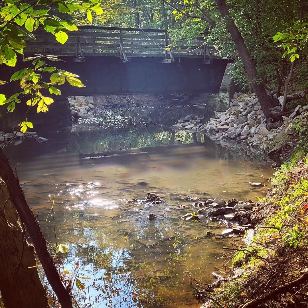 Just one of the small bridges on the Montour Trail. Had to grab a shot after my run.