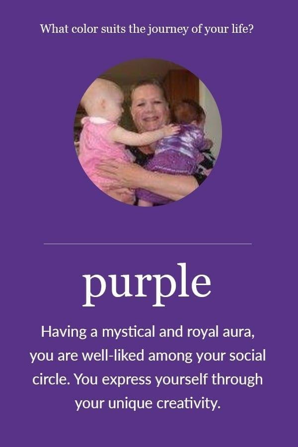 I'm sure the colors they pick are random, but isn't it interesting that they chose my favorite color for me!