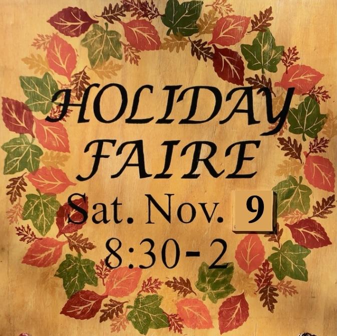 The members and friends of Crawford Memorial United Methodist Church are hard at work preparing for this year’s Holiday Faire, to be held Saturday, November 9, from 8:30 a.m. to 2:00 p.m. Our home-made apple pies will fill 