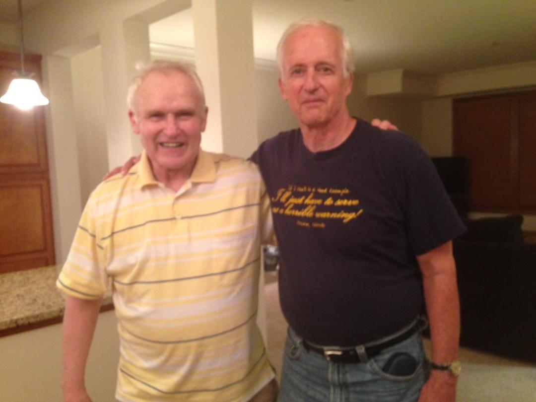 Gardner Clellen Coughlin Jr. The Third, a very good USMC friend from the 60's and I.