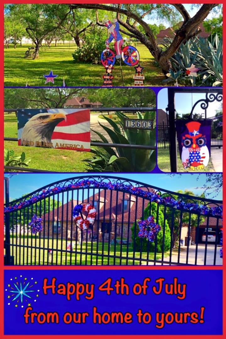 Have a fun and safe 4th of July weekend, Family and Friends!
