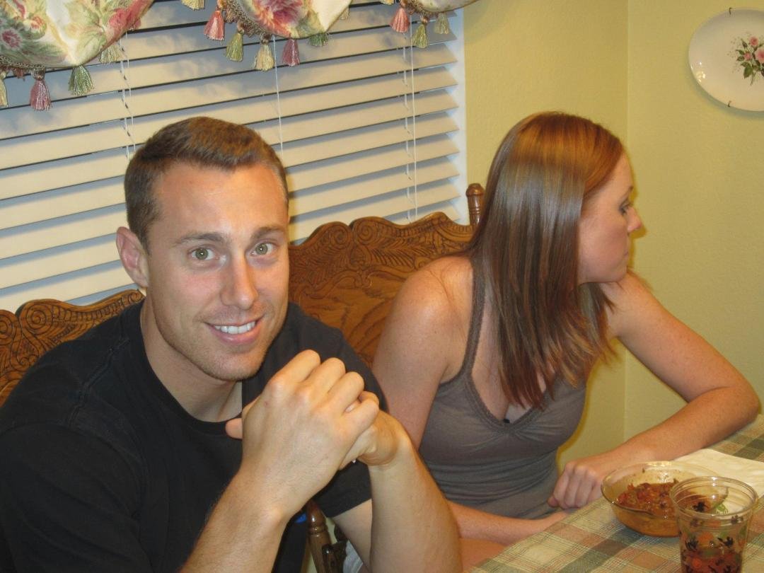 My amazing nephew, Ryan and Jackie, his girl friend.