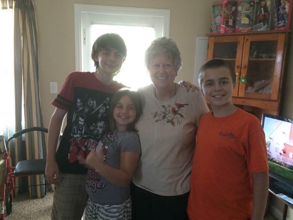 A happy picture of all of us