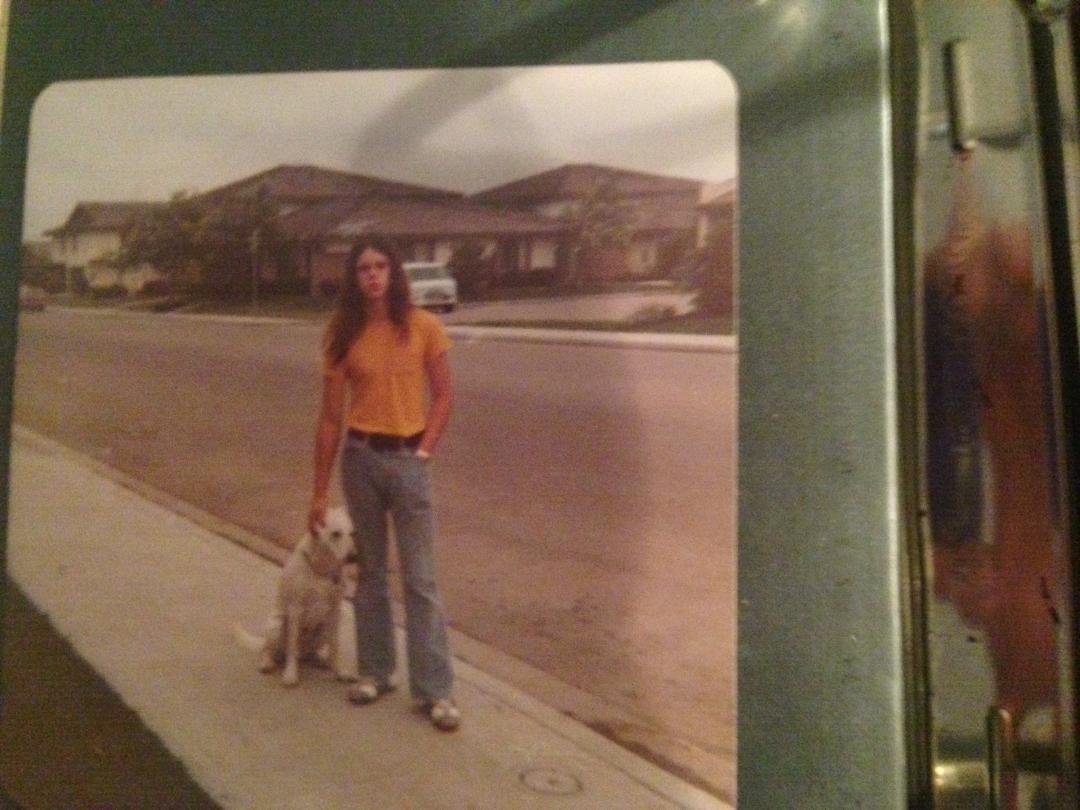 Back in the day with my Joe dog!!