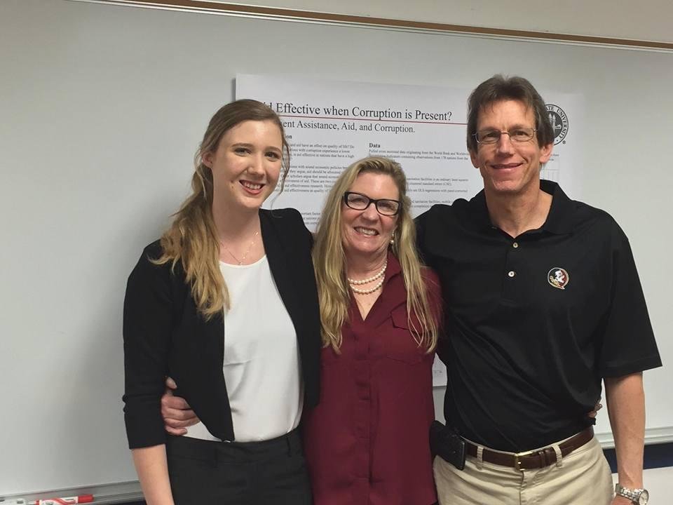 Rebecca passed her Thesis defense with flying colors (garnet and gold 😀)!