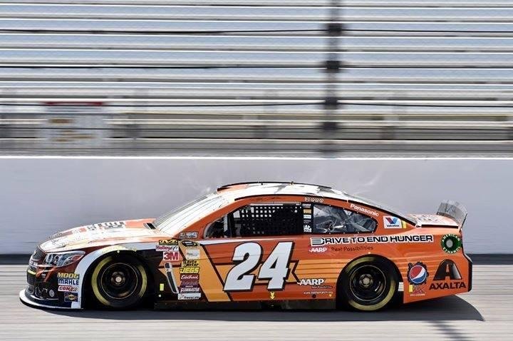 The Drive to End Hunger #HungerAction Month Team Chevy qualifies P2 at Richmond International Raceway -> http://jeffgordon.com/?p=2556. NASCAR #Team24 https://www.facebook.com/jeffgordon/photos/a.423708901053.214038.7021001