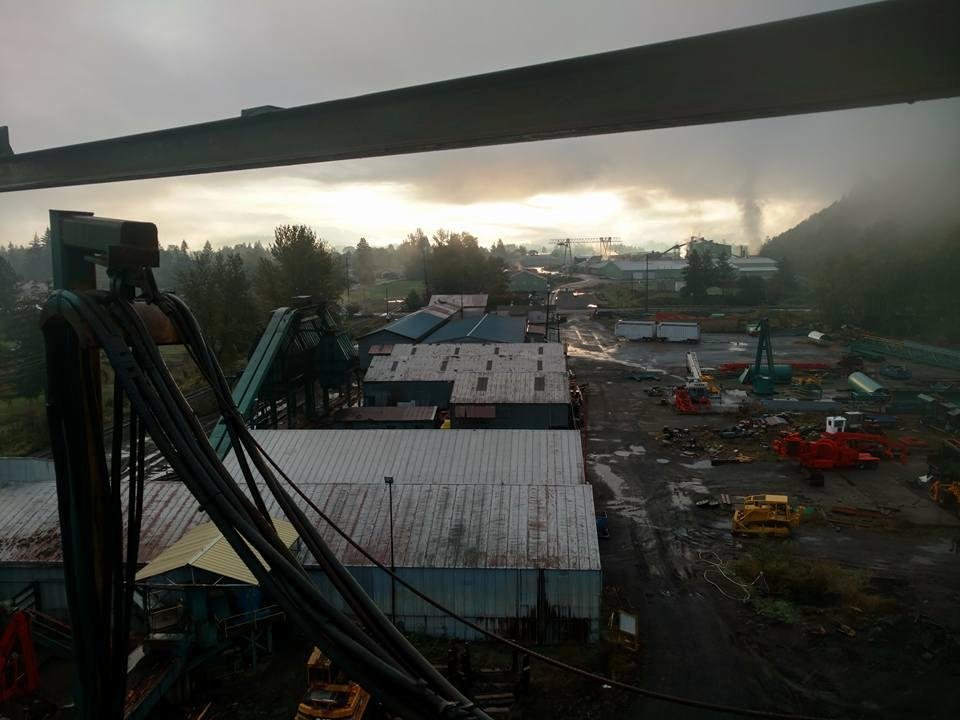 The view from the top.