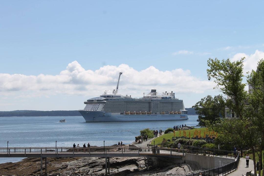 At Bar Harbor, Maine