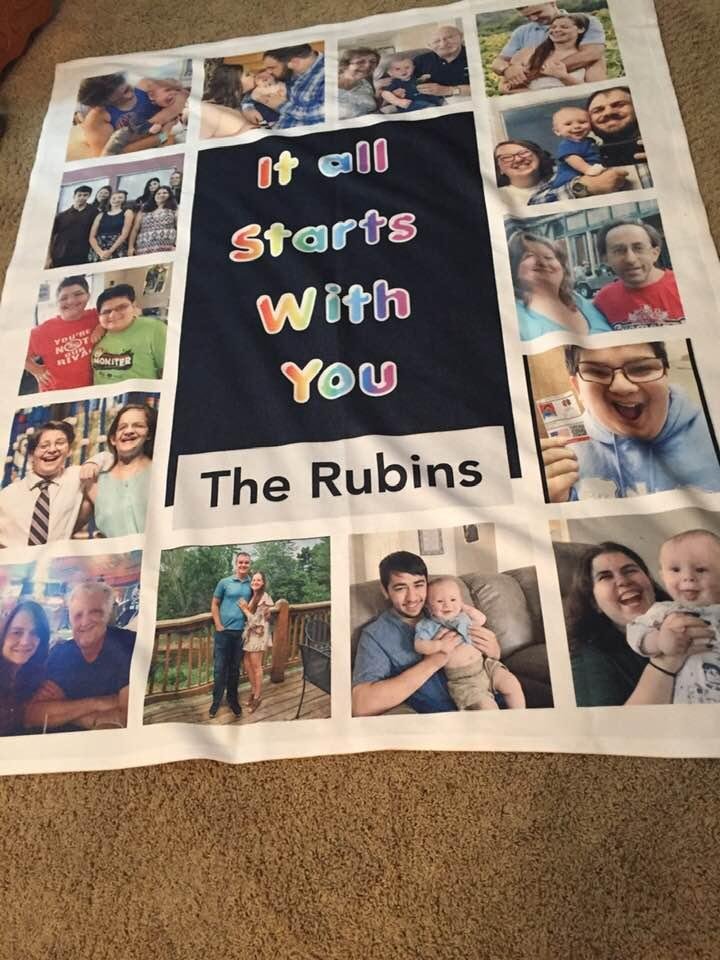 This is gift from my son and his family