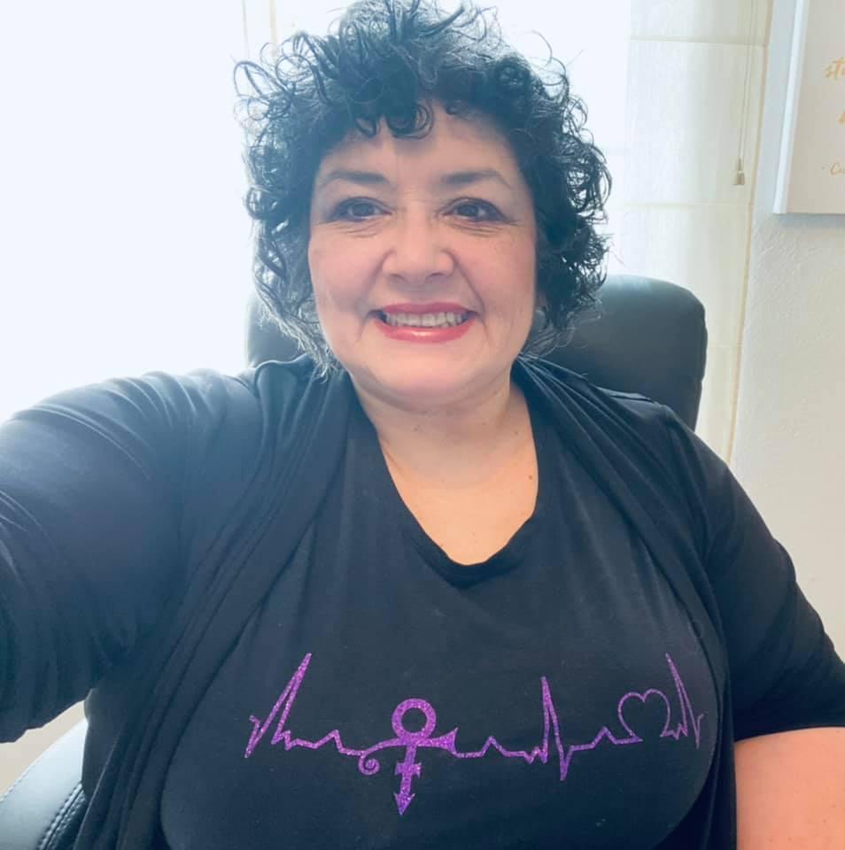 At work ... thank youMelisa Potes for my great Prince shirt