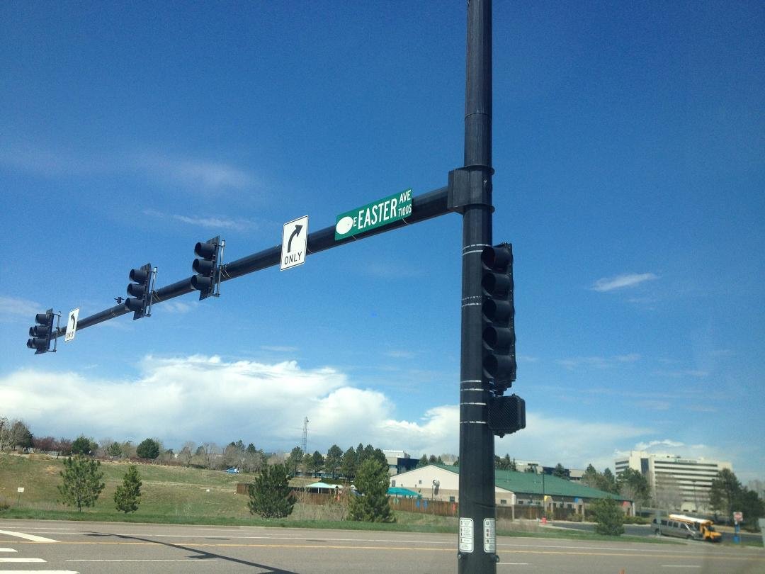 Where I spent Easter.... on Easter Ave....