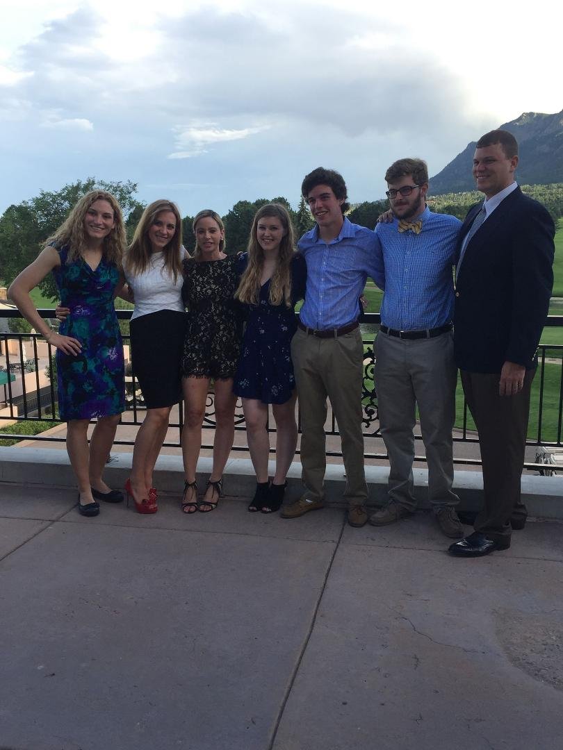 Cousins!!!! Celebrating Carolyn and Kevin's wedding in Colorado at the broadmore