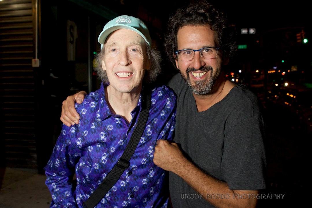 Buellermeister dude, (ME) At the UG show...Oct 10 2017 doin' a comedy spot flippin out mutha at the heavy ass talent and funnyness.... Todd Montesi & Richard James' UG Comedy NY NY LES- (here with the freakin creative arti