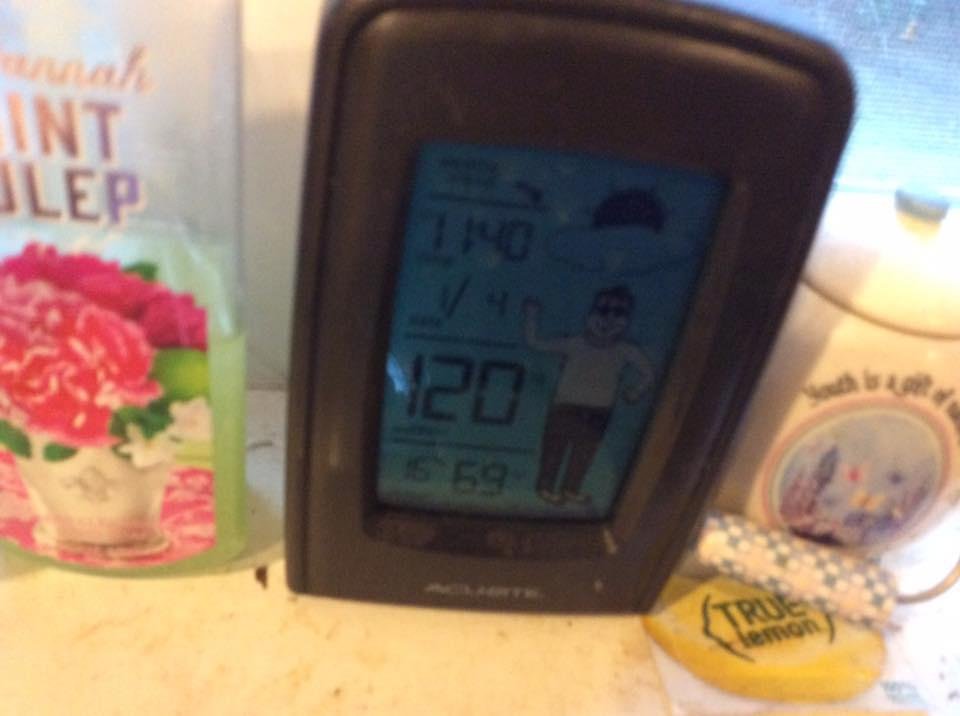 Do you think this could be broken or is really this warm outside? LOL😂