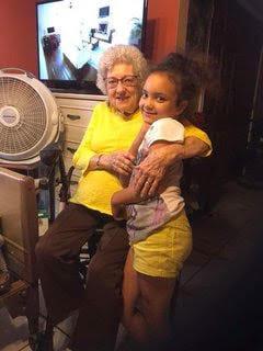 One of my favorite pics of grandma And Lily...
LOVE how perfect they both matched ..
...
