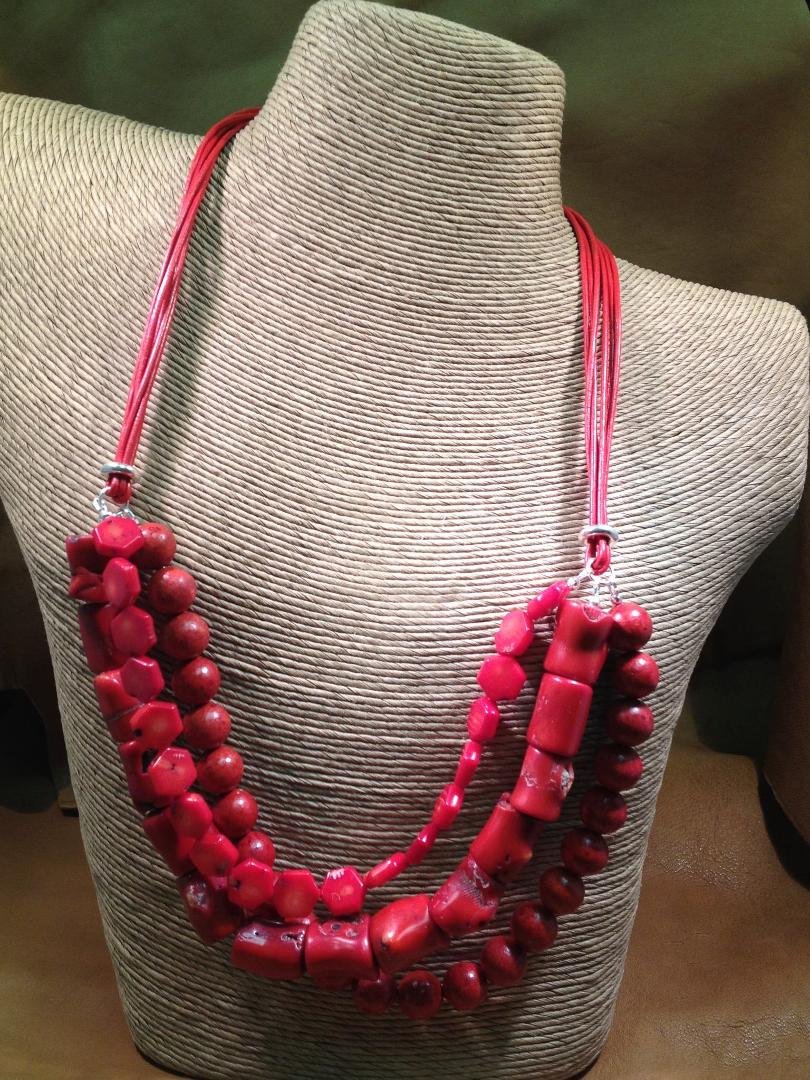 I love coral and leather, what do y'all think?