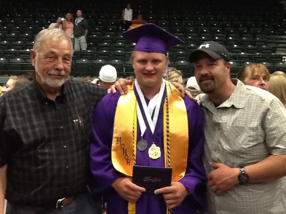 Greg with Dustin and I.