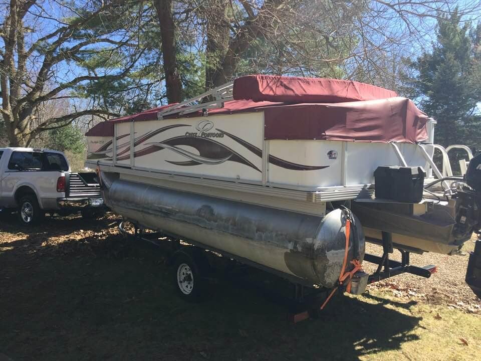 Our new toy. Can’t wait to get it into the water.