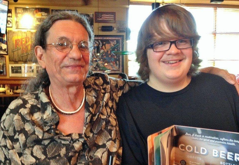 Kyle & me on father's day