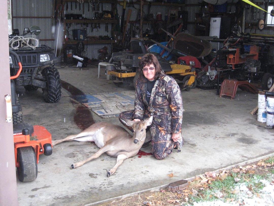 Janie's first bow kill