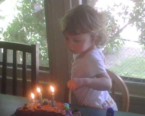 Simon is three