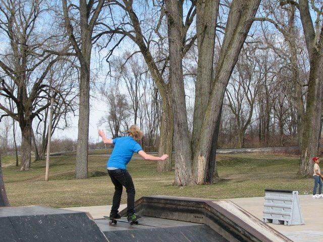 Mark Fowler's album, My son and his friend at the park