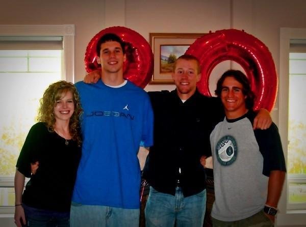 Kellen's 20th birthday--April 2009