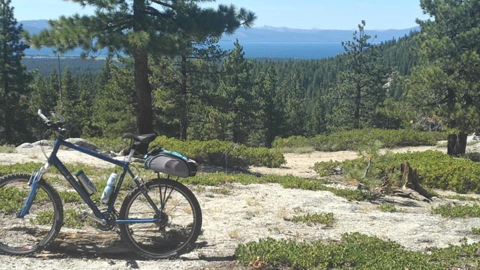 My trusty, heavy, clunky, old Raleigh hardtail. Thousands of miles together. Someday I'll get a new generation bike, but I'll always keep this one.