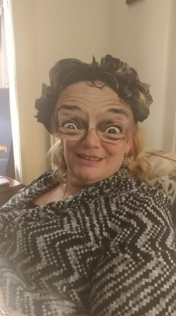 My wife looks great every day. Even better this morning