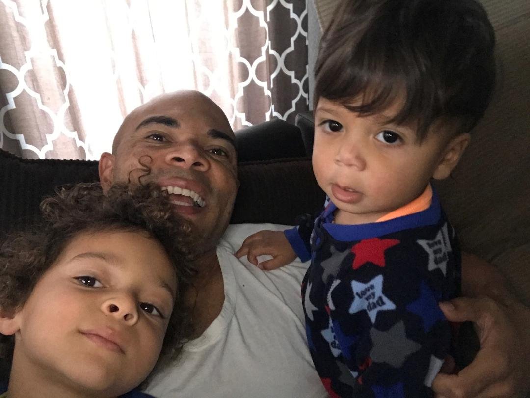 son and grandsons