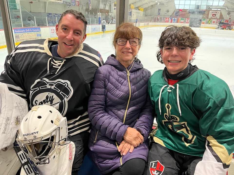 I can’t think of anywhere else I would rather be at 6 am on a Sunday morning. You got it watching my boys play on opposing teams.  Great job boys. Dad you could have let him score on you. Such competition. Love my boys