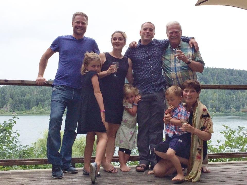 At Salt Spring Island for 50th Aniversary