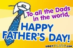 Wanted to say Happy Father's Day to all the Father's on Facebook.