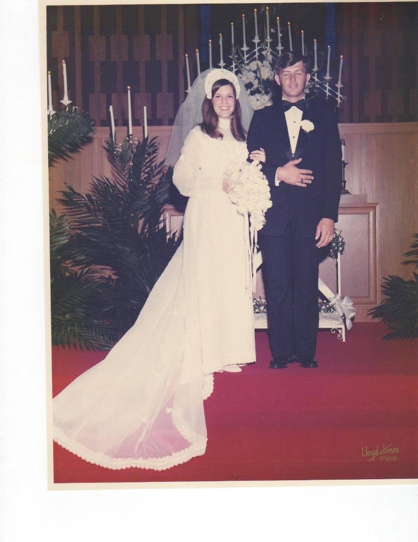 44 years ago today I began a journey with my best friend. It has been a blessing. Happy anniversary.
