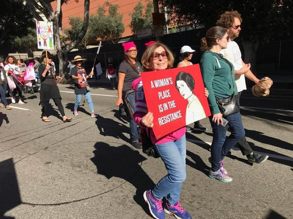 2019 Women’s March. Beautiful day!