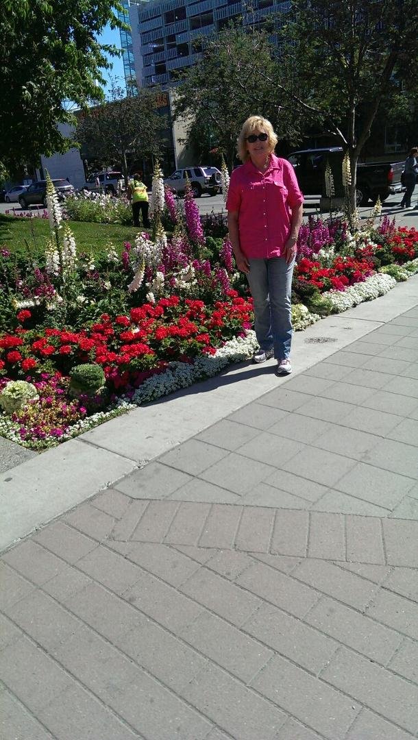 Here I am in Anchorage.