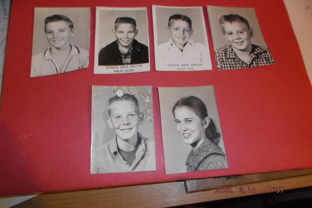 My how time flies! Seems like it was only a week ago these school chums of mine were sitting at their desks around in the classroom. As Edith Bunker would say, "Those were the days"!