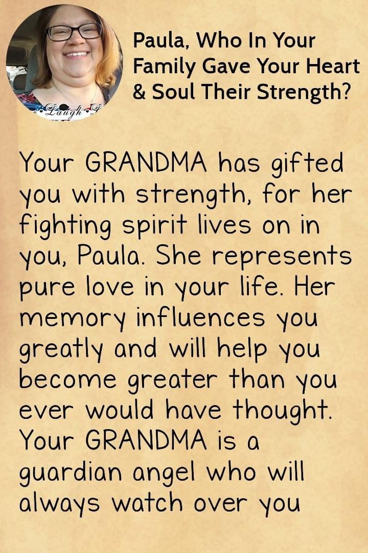 Very true. I miss her everday. I hope I'm half the lady she was. Love you Grandma!!