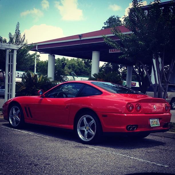 Parked next to my car after lunch at Talley Grille...
Sexy!