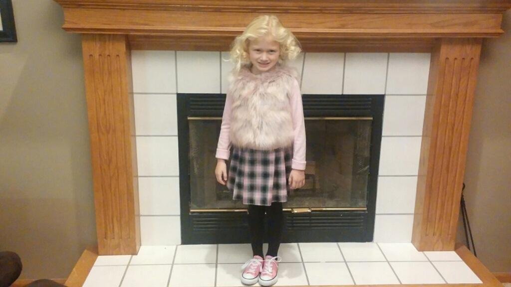 My little Mila's new outfit.