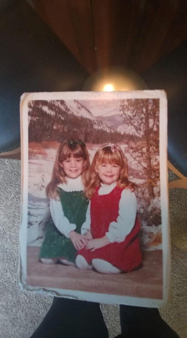 My Girls age 4 and 5, I think. Happened to find this picture today.