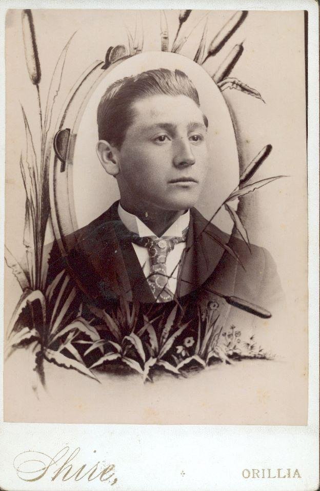 Picture of E.A.Cottrell Great Grandfather of Dave, Ken, Hugh and Cathy
