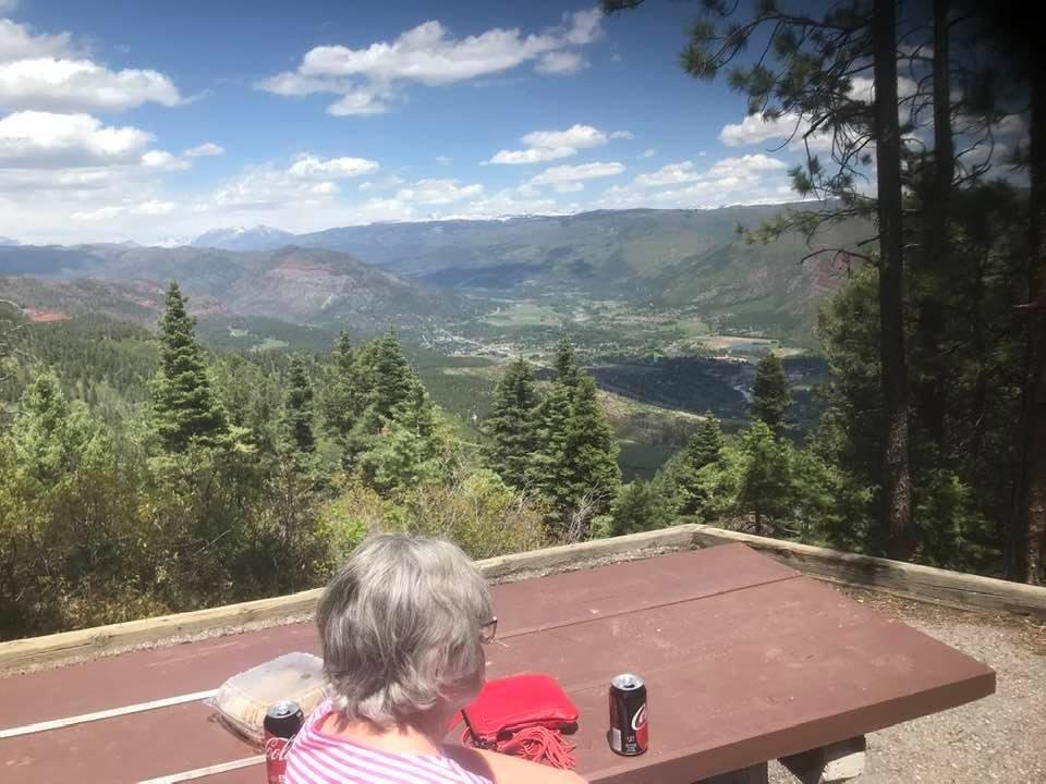 Out for a picnic at Anamis Overlook north of Dunango for Judy’s birthday. It was gorgeous.
