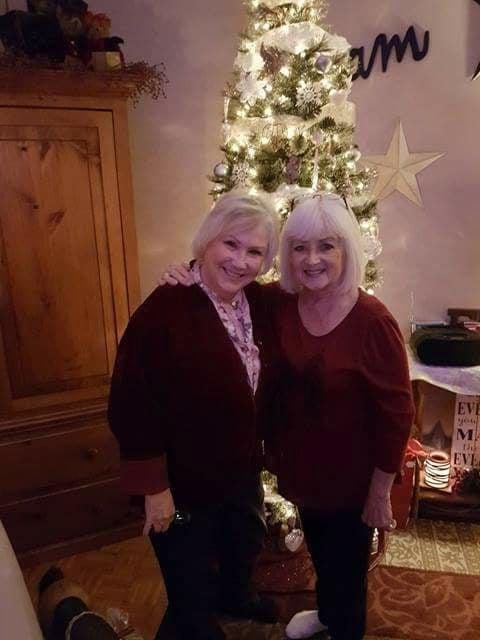 My beloved friend Bernadette ...lucky me...thanks for this photo Jean...