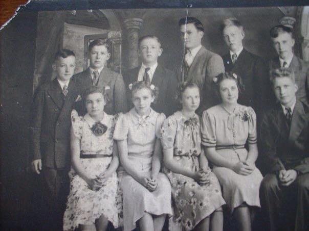 Dads graduation class ?
