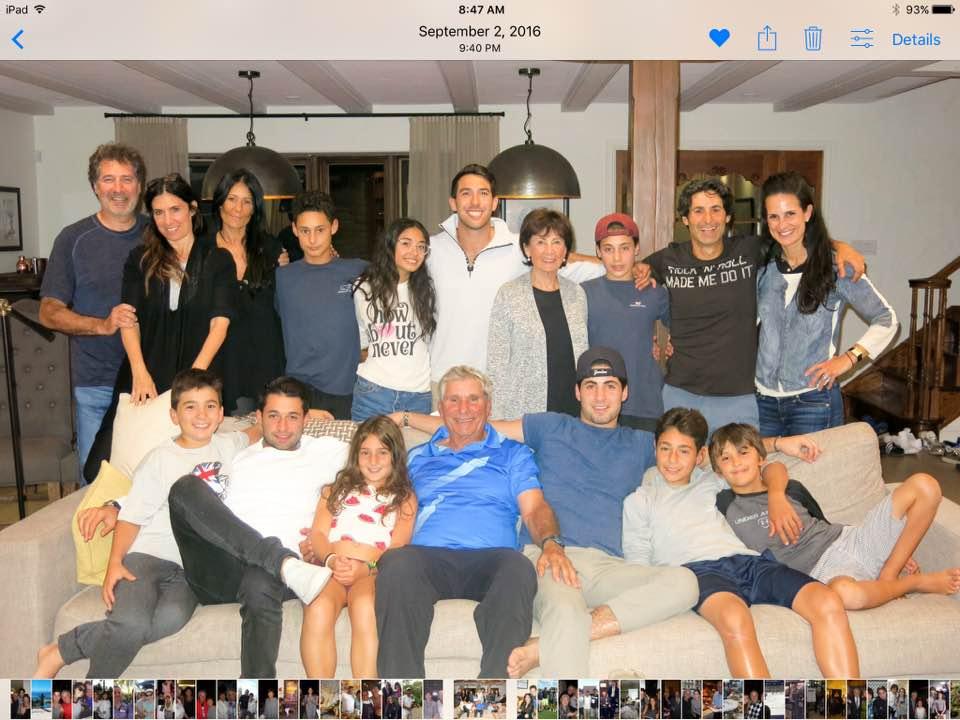 Celebrating my 80th birthday with my family at Mt Trembant. Sept 1 2016