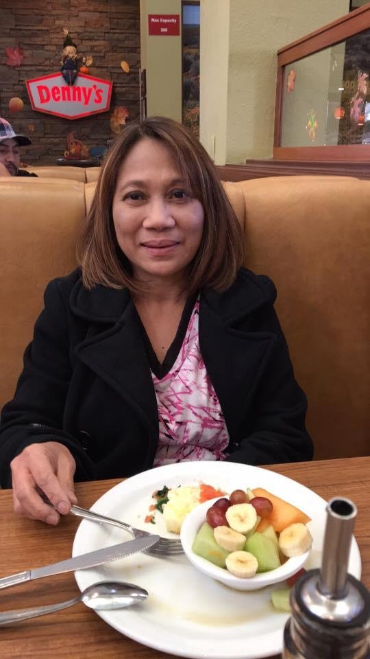 After Thanksgiving breakfast with my Sweetie.