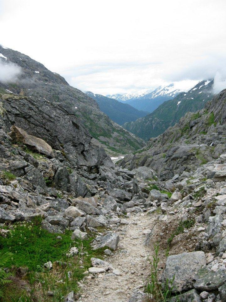 Mindy Murray's album, chilkoot trail